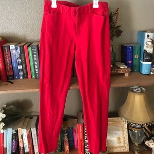 Red Jeggings